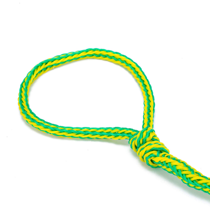 Kayak Tow Rope with Clip, Boat Dock Line with 316 Stainless Steel Hook – Heavy Duty Marine Rope for Ski, Tube, PWC, Pontoon & Kayak Docking 1/2" x 14'