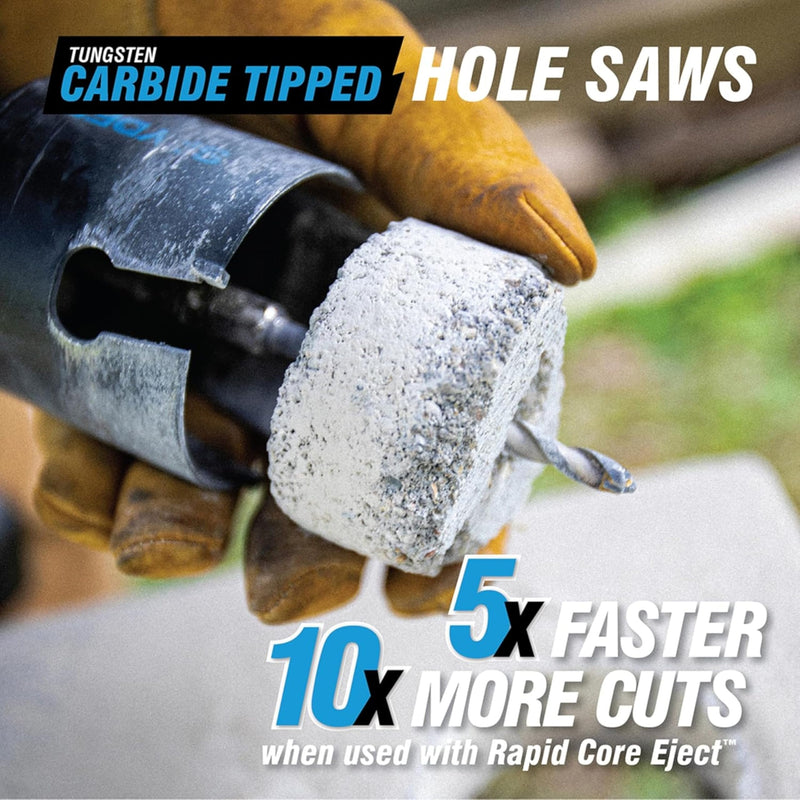 Spyder 2-Inch Deep Cut Tungsten Carbide Tipped Hole Saw (600827) Deep Cut TCT