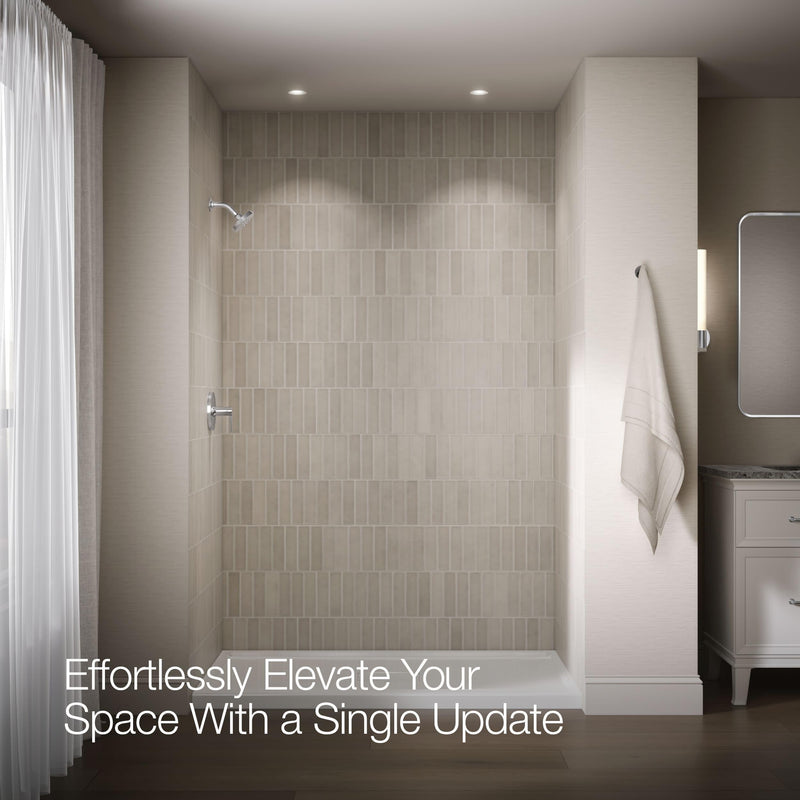 Kohler Pitch Rite-Temp shower trim set, less showerhead Polished Chrome