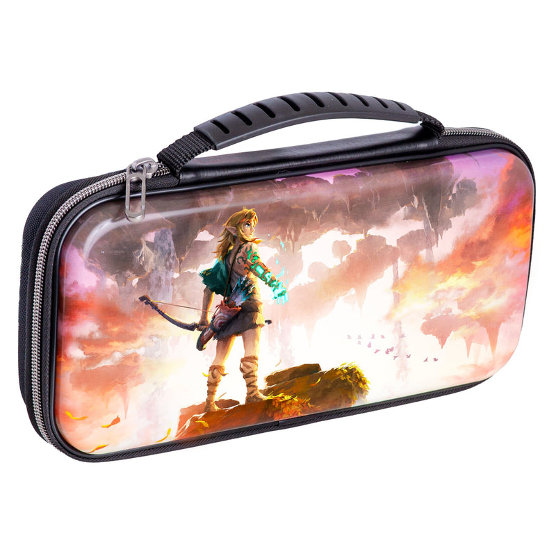 Game Traveler R.D.S. INDUSTRIES, INC Deluxe Licensed Travel Case Designed for Nintendo Switch, Nintendo Switch 2, OLED, Zelda Tears of the Kingdom (NS212Z)