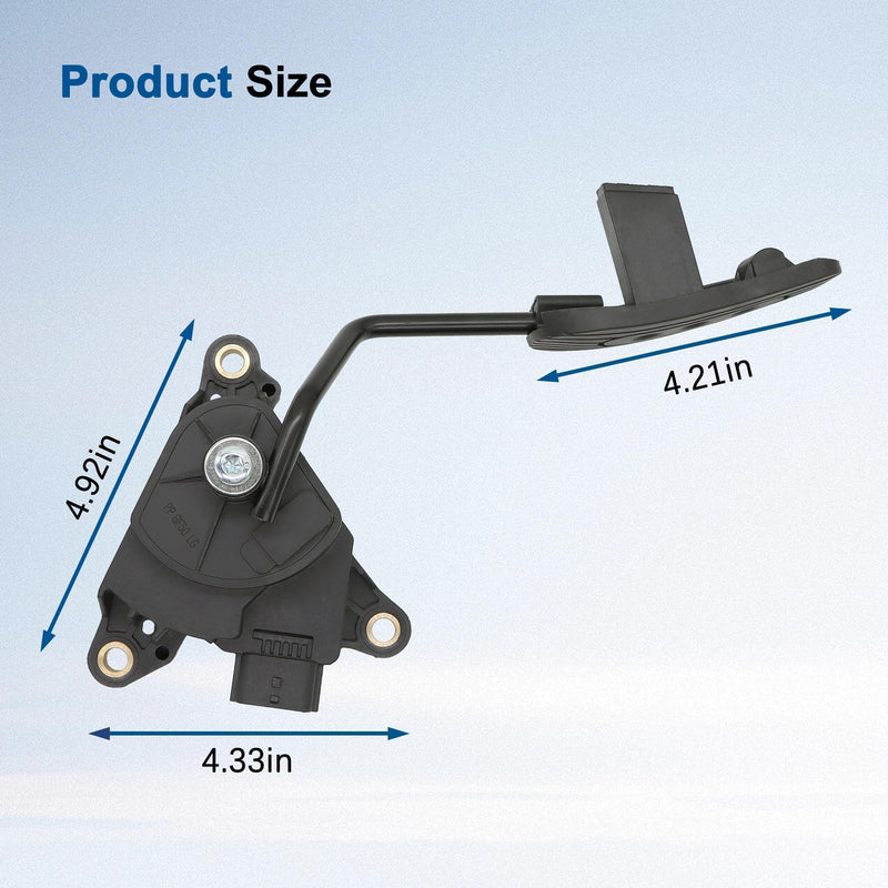 Accelerator Pedal with Position Sensor Assembly Fit for Nissan Versa 2007-2011,for Cube 2011-2014 Replace 180021JY0B