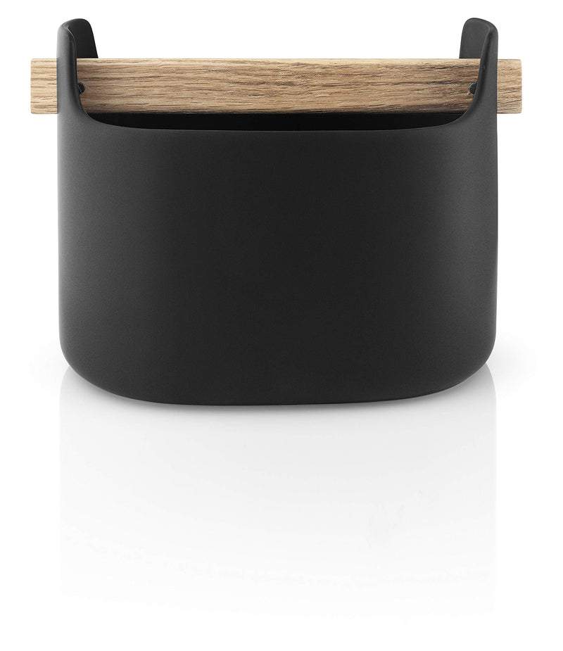 Eva Solo Toolbox H15 Low | Practical storage container 6 inch | Kitchen Organizer | Black 15cm/5.9in