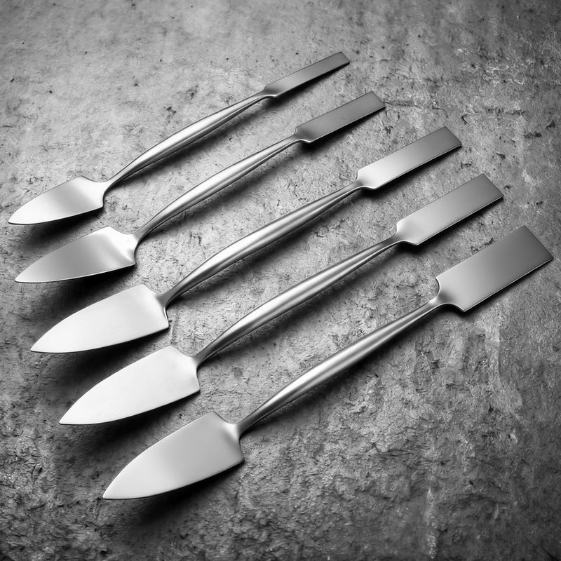 5 Pcs 1'' 3/8" 1/2" 5/8" 3/4" Trowel and Square Masonry Tools Forged Steel Trowel Concrete Tool Ornamental Stucco Masonry Plaster Spatula for Glazing, Patch Work, Plaster, and Archeology 1'' 3/8" 1/2" 5/8" 3/4"