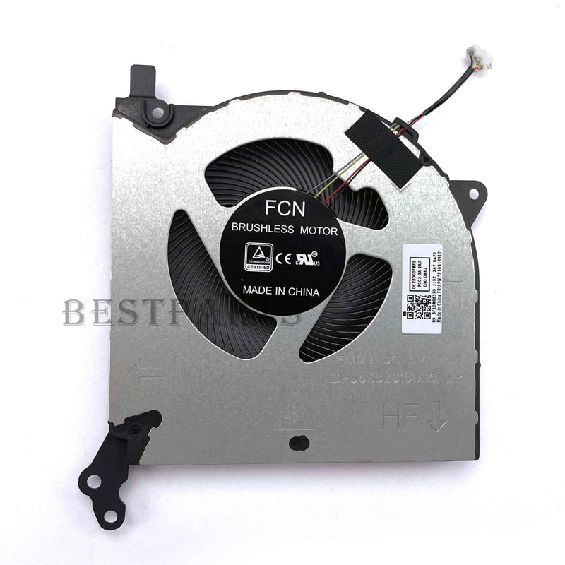 BestParts New Genuine CPU+GPU Cooling Fan Replacement for Lenovo Legion 5-15IMH05 (Type: 82AU), for Legion 5-15IMH05H (Type: 81Y6), P/N: 5F10S13917 5F10S13914, 5v Fan