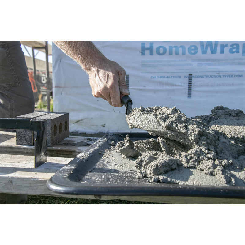 MARSHALLTOWN Brick Trowels, London Style, 12 x 5-1/8 Inch, DuraSoft Handle, Brickwork, Blockwork, Stonework, Masonry, Assembled in USA, 33 12FG