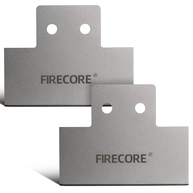 2pcs SDS Max Floor Scraper Replacement Blade for Firecore 6 Inch by 12 Inch Tile Removal Chisel Bits, Adhesive Remover Bit for Vinyl Flooring VCT Tile Linoleum Concrete Mortar Thin Set