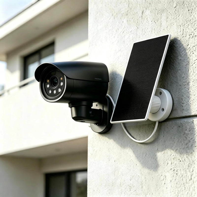 6W Waterproof Solar Charger for Outdoor Security Camera & Bird Feeder