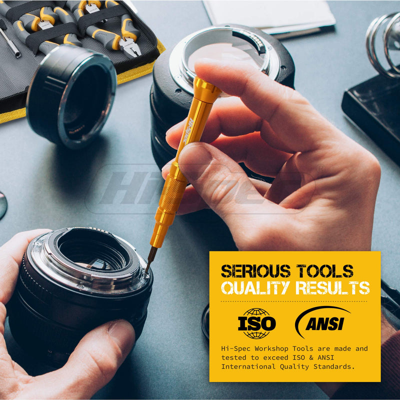  [AUSTRALIA] - Hi-Spec 32pc Electronics Repair & Opening Tool Kit Set for Laptops, Phones, Devices, Computer & Gaming Accessories. Precision Small Screwdrivers with Pentalobe Bits for iPhones & MacBooks