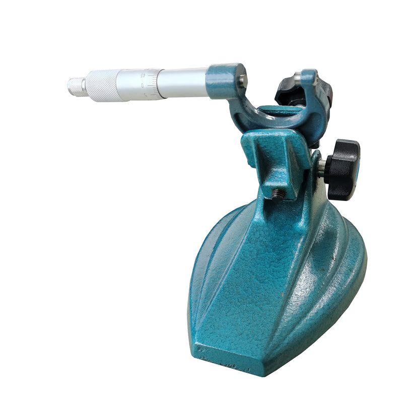 TEXALAN(R) Precision Micrometer Stand Holder Base Cast Iron for 0-4" Micrometers