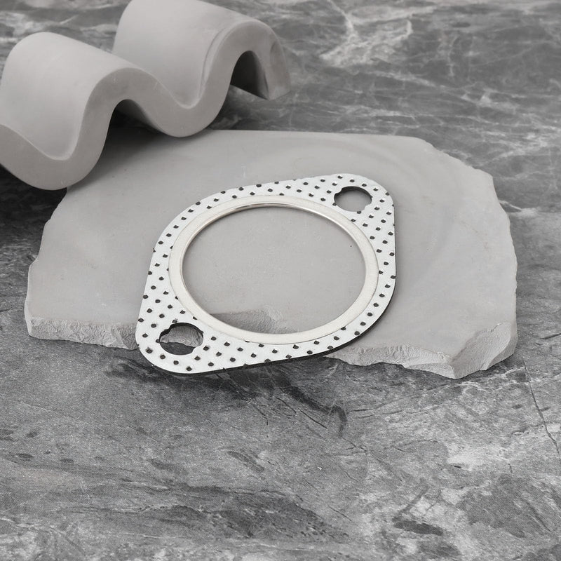 2pcs Metal Exhaust Manifold Gasket Replacement Part 18107502346 Compatible with BMW 3 Series X3 5 Series Touring Z3 Roadster