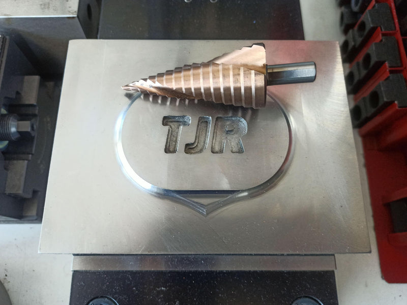 TJR® HSS-E M35 Cobalt Step Drill Bit Set, 3 Pcs, 2-Fluted Spiral Grooved with 29 Step (4-32mm) Sizes Total for Faster Drilling in Stainless Steel, Alloy Steel, Non-Ferrous Metals, Wood, Plastics