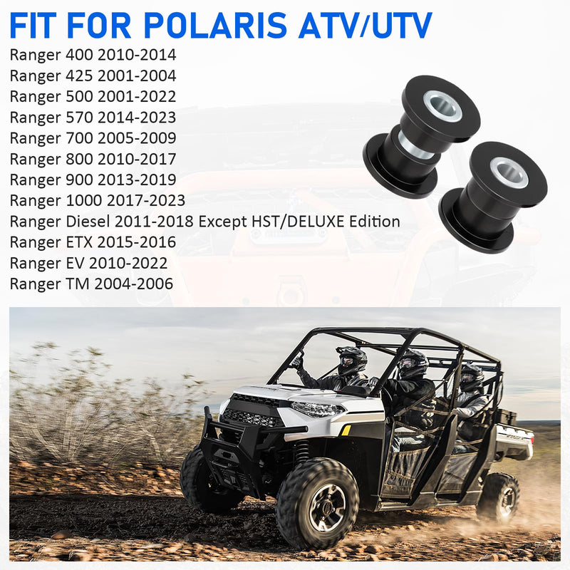 Rear Shock Bushing Sleeve Kit for Polaris Ranger 1000 900 800 700 570 500 425 400 Diesel EV TM ETX