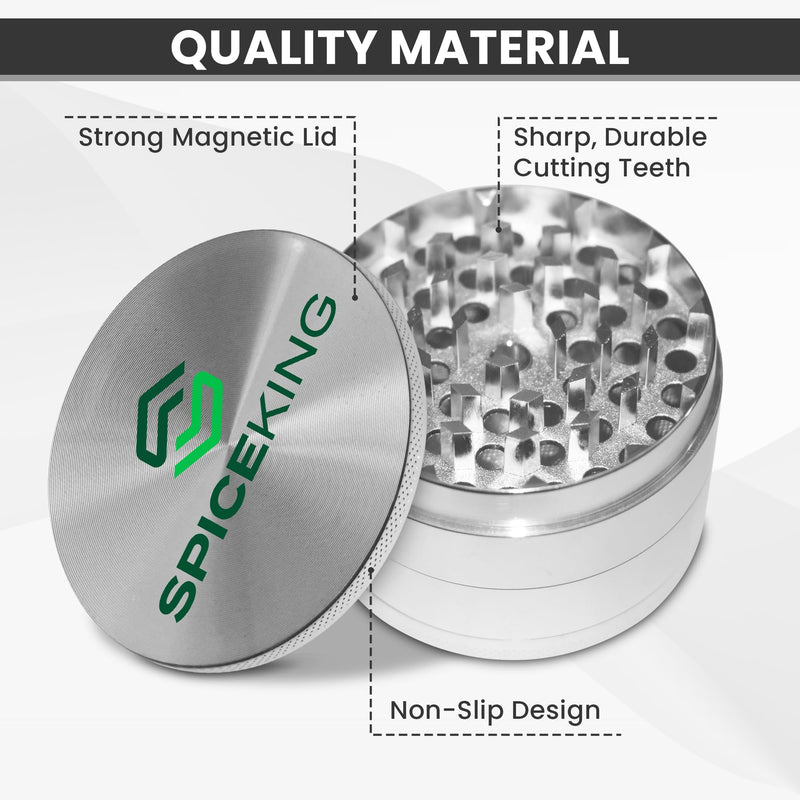 2.5 inch Grinder/Spice Grinder - Grassy Green