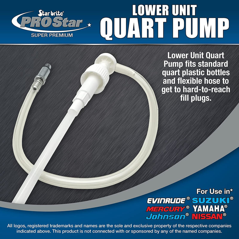 STAR BRITE Lower Unit Pail Pump