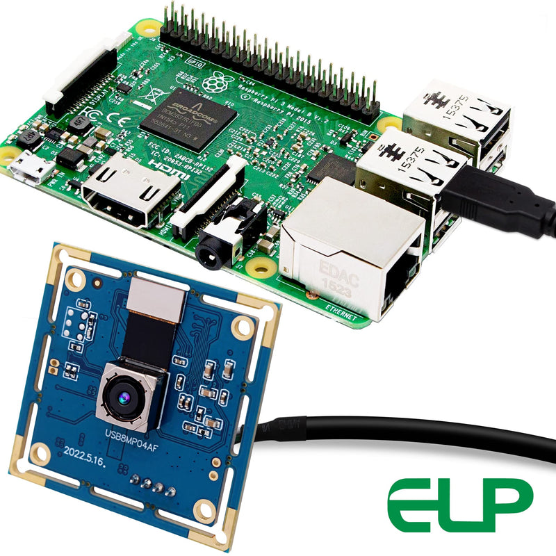 Webcamera_USB 8mp Autofocus USB Camera 4K Lightburn Camera for Laser Engraver Mini PC Camera for Computer Laptop AF USB Security Camera IMX179 Webcam Board for Raspberry Pi Jetson Nano