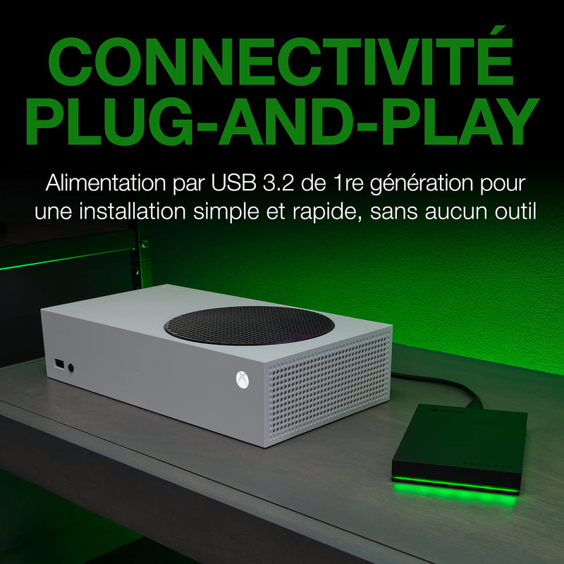 SEAGATE - BRANDED SOLUTIONS 2.5I Game Drive for Xbox 2TB 2.5IN USB3.0,Mechanical Hard Disk Grey LED