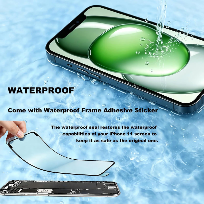 for iPhone 15 Pro Max Screen Replacement, 6.7 inch 3D Touch Display Digitizer Assembly with Repair Tools Kit, TrueTone and Face ID, for Model A2849,A3105,A3106,A3108 for iPhone 15 Pro Max