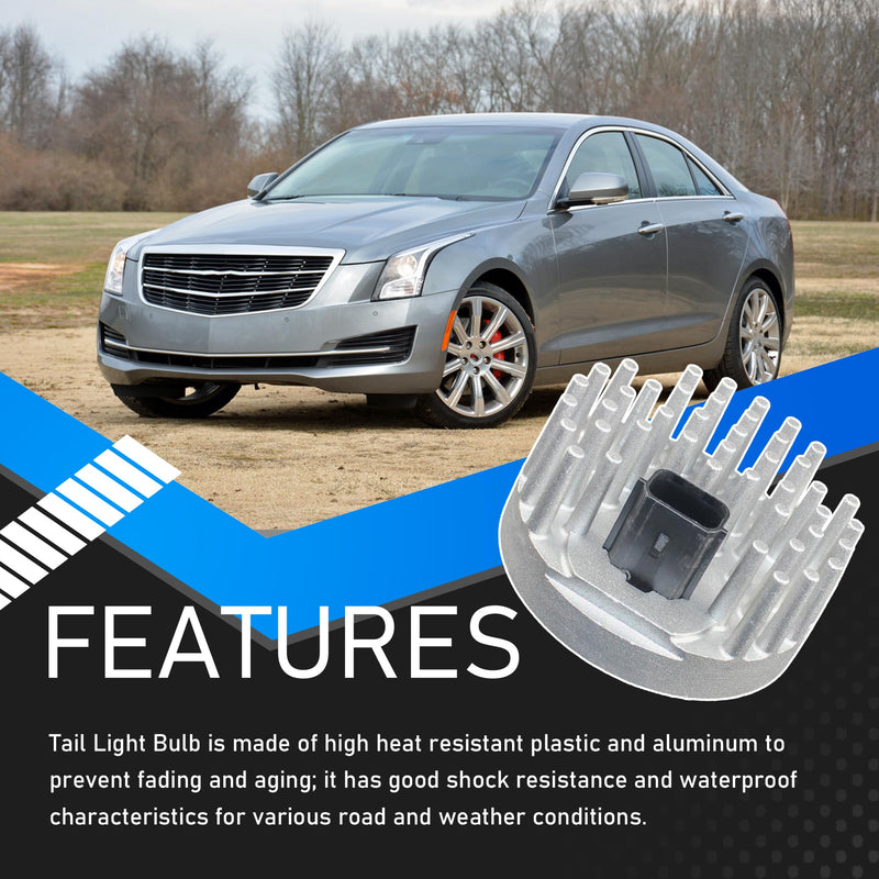 Tail Light Bulb Unit Compatible With 2013 2014 2015 2016 2017 2018 Cadillac ATS XTS 3.6L Replaces 13579168 84198978