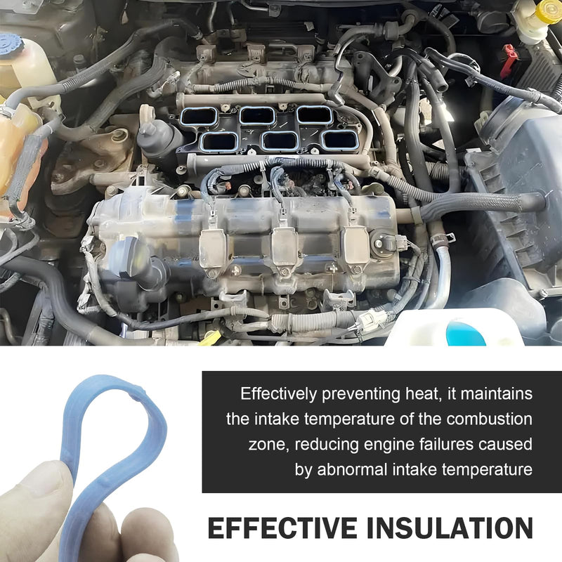 Intake Manifold Gasket, MS97205 Engine Upper and Lower Intake Manifold Gasket Kit, Compatible with Chrysler 200 300 Dodge Challenger Charger Caravan Cherokee Durango Jeep Wrangler