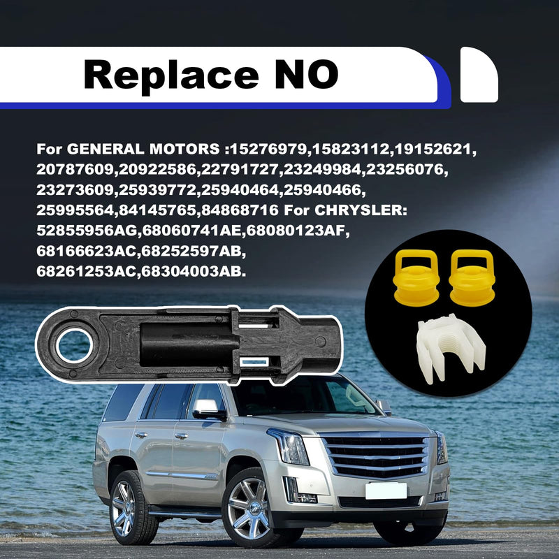 Transmission shifter linkage Cable Kit 14104 15276979 52855956AG Compatible with Chevy Silverado 1500 2500 3500 4.3L 5.3L 6.0L 6.2L 6.6L Buick Cadilac GMc JP RAM Dodge 2004-2020(5Pcs)