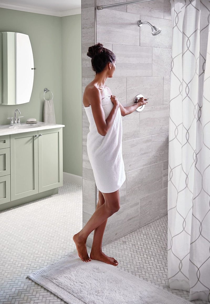 Moen T2902NH Gibson Posi-Temp One-Handle Shower Only Trim Valve Without Showerhead, Chrome Medium