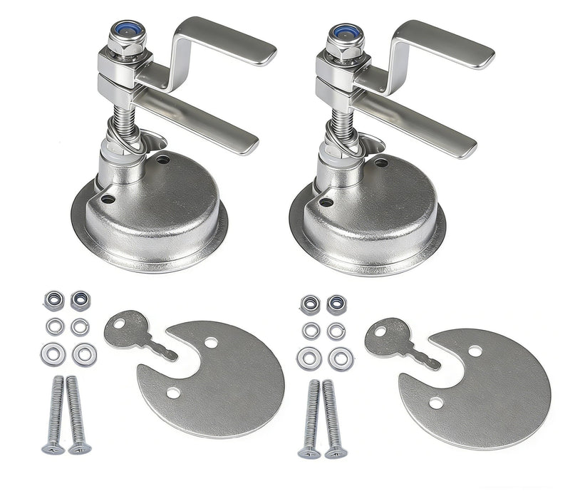 Thorn Marine Cam Latch Boat Hatch Stainless Steel Locking Style Locking-2 PCS