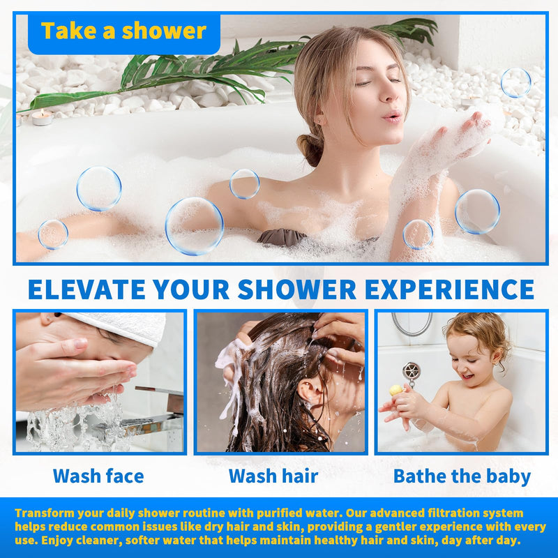 Replacement Filter for Showerheads & Water Purification Systems, Compatible with Afina (3 Pack) 3 Pack