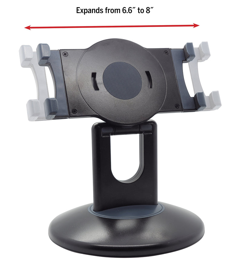 Kantek Tablet Stand for Apple iPad, Air, or Mini and Galaxy Tab (7 or 9.7-Inch), Kindle Fire (7-Inch or HD 6) and Most Other 6 to 7 Inch or 9.7-Inch Devices (TS710)