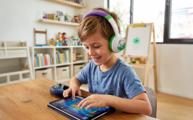 eKids Toy Story 5 Buzz Lightyear Bluetooth Headphones for Kids Wireless Headphones