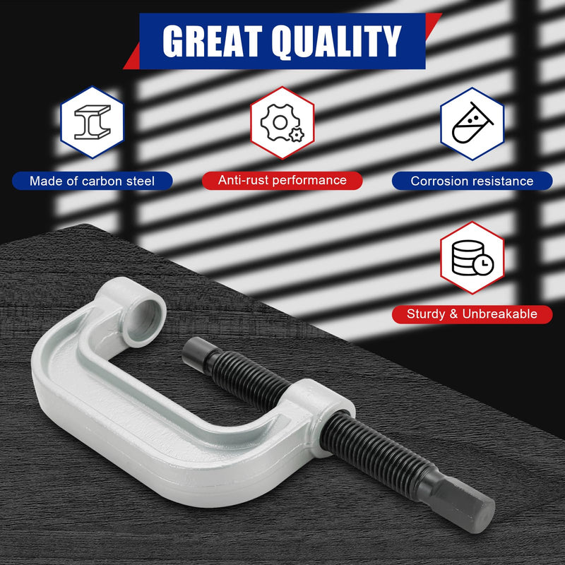 Ball Joint Removal Installation Tool, Heavy Duty Ball Joint Press Kit & U Joint Removal Tool with 4 Wheel Drive Adapters for Most 2WD and 4WD Cars Light Trucks