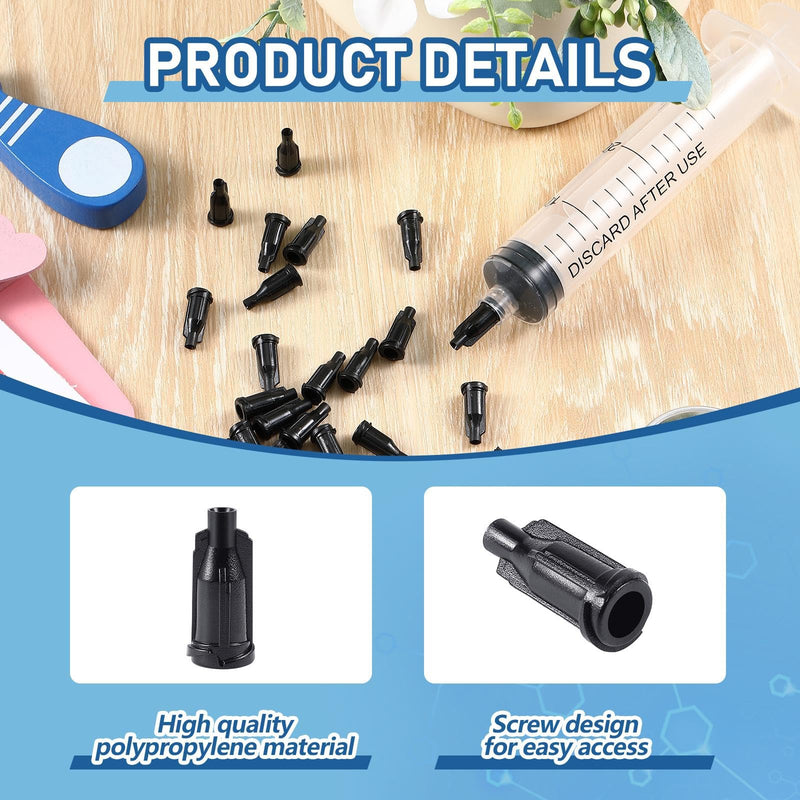 Patelai 2000 Pack Black Precision Dispensing for Craft & Industrial Use