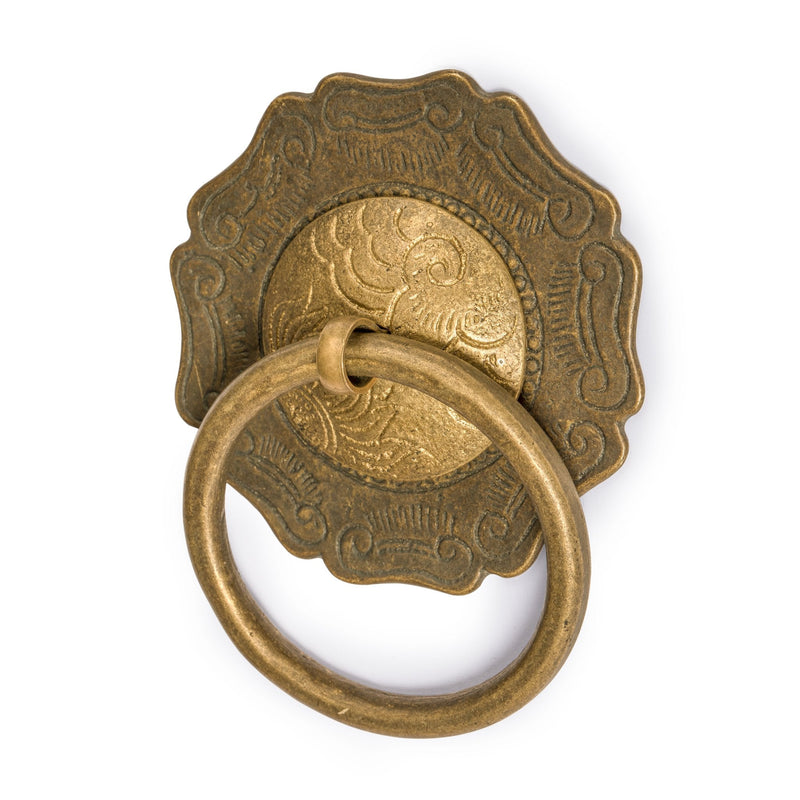 “Buddha's Scepter” Brass Pulls – Set of 2, 3.7", by Hardware Philosophy
