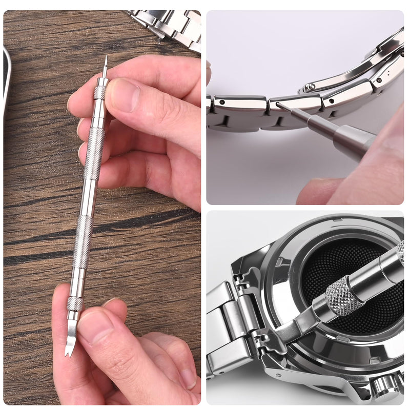 Freejoy Watch Spring Bar Tool, Watch Band Pins Replacement Tool - to Adjust, Remove and Replace Watch Straps