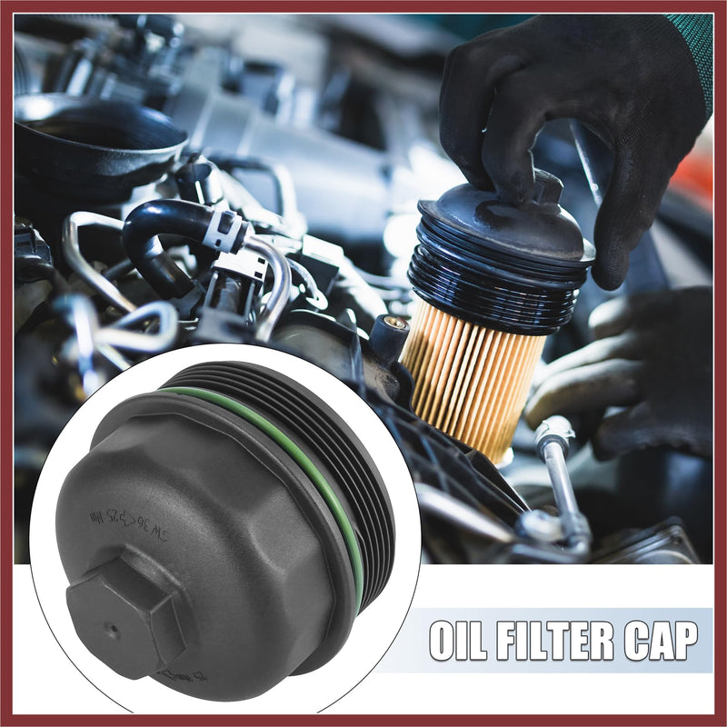 Car Oil Filter Cap Assembly Housing for Porsche 911 Cayenne Panamera 94810702200 Replace Parts