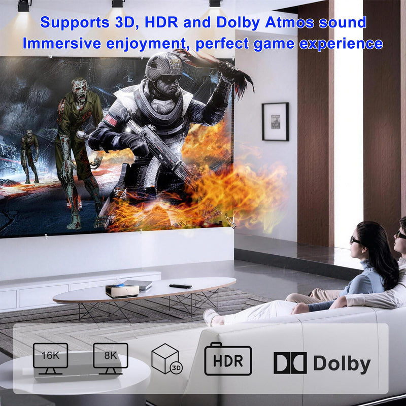 8K/16K Hdmi 2.1 Switcher 2 in 1 Out, Bidirectional Hdmi Splitter Support 4K@120HZ/240Hz 16K@30Hz/8K@60Hz DTS VRR HDR10+ Dolby, 48Gbps 2 Computers 1 Monitor Hdmi Switch for Switch PS5 Xbox Roku TV