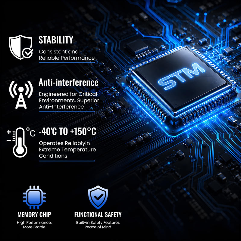 Auto Start Stop Eliminator for 2023-2025 Jeep Wrangler JL, Intelligent Memory Module to Disable Automatic Engine Stop, Fits US and Canada Models Only