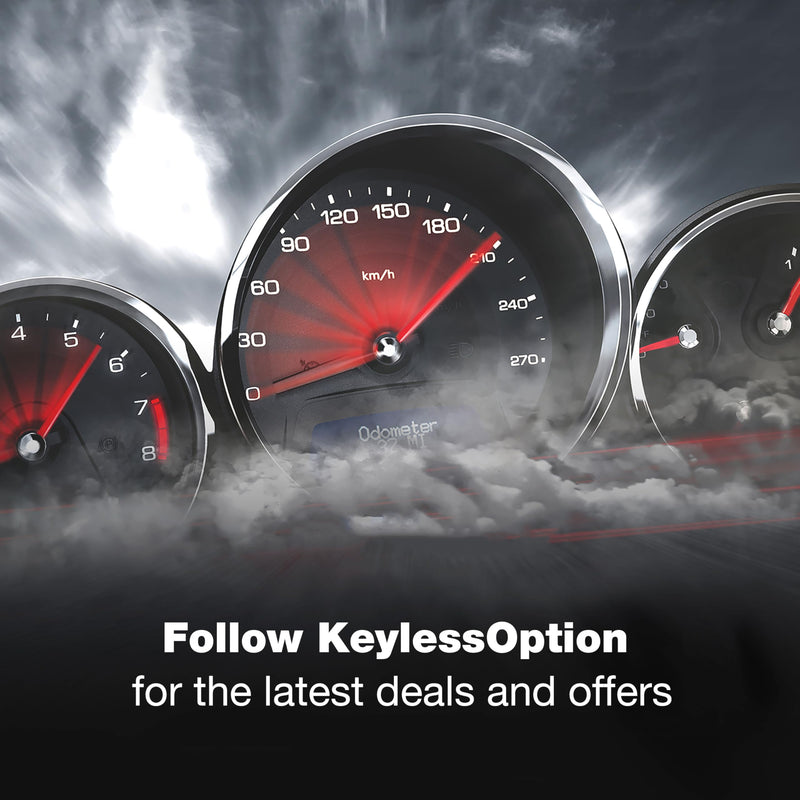 KeylessOption Key Fob Replacement for 2010 2011 2012 2013 2014 2015 2016 2017 2018 2019 Buick Encore Chevrolet Chevy Camaro Equinox Impala Malibu GMC Terrain Remote, 5-Button OHT01060512 1-Pack