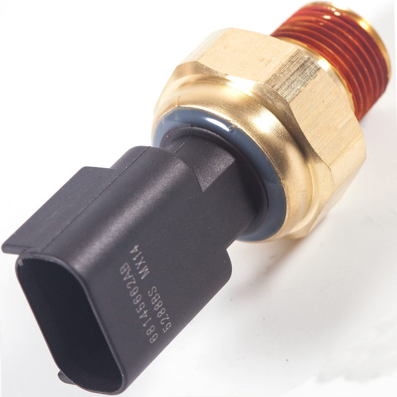 68145662AB For Dodge Dart Ram 1500 Transmission Engine Oil Pressure Sensor Switch Oil Sending Unit 2.0 2.4L Chrysler 200 Jeep Cherokee Renegade 68145662AA 926552 926-552 2015 2016 2017 15 16 17