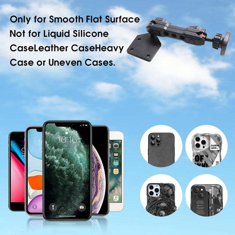 2024 2025 JL Magnetic Phone Mount for Jeep Wrangler - Dash Cell Phone Mount Dashboard Phone Holder for 2024+ Jeep Wrangler JL Accessories,1 Pack,Black,(NOT for 1945-2023 Wrangler) Magnetic Phone Holder