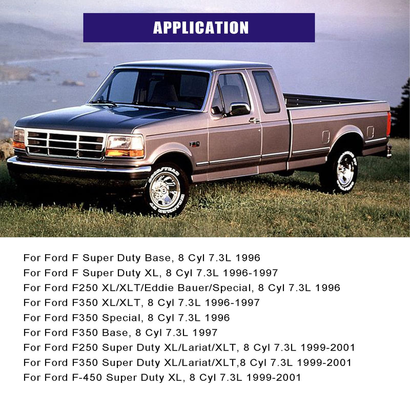 Accelerator Pedal Position Sensor (APPS) Compatible with Ford 7.3L Powerstroke F250 F350 F450 Super Duty 1996 1997 1998 1999 2000 2001, Gas Pedal Position Sensor, Replace# 699-200