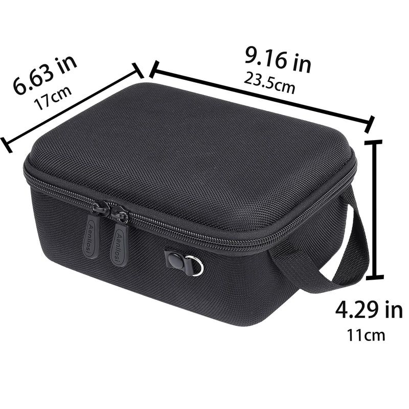Aenllosi Hard Case for Sony Alpha a6000/a6300/a6400/a6500/a6600 Camera | Black, EVA case for a6700 Mirrorless Digital Camera, Water-resistant Impact-resistant design, carry handle, Case only for Sony Alpha a6000/a6400