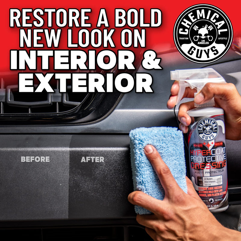 Chemical Guys TVD11116 G6 HyperCoat High Gloss Coating Protectant Sprayable Dressing (Works on Vinyl, Rubber, Plastic, Tires and Trim) Safe for Cars, Trucks, Motorcycles, RVs & More, 16 fl oz 16 Fl Oz (Pack of 1)