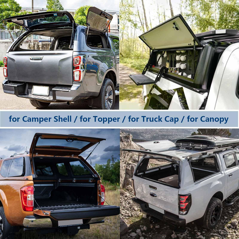 C16-04464 13 inch 30lb/133N Gas Strut Shock Spring Lift Support for Leer ATC Camper Shell Truck Topper Cap Canopy Door Windows Toolbox Snugtop Replacement Parts, C16-04464a, Set of 2 by AUCLIDIS