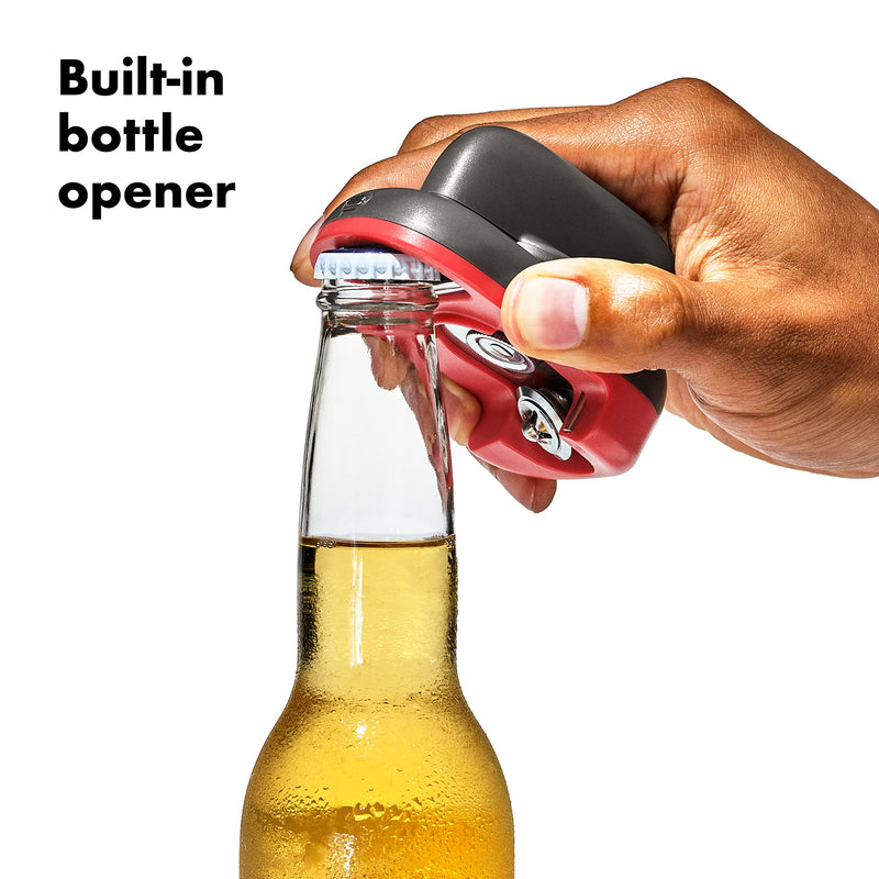 OXO Outdoor Kitchen Compact Can Opener with Built-In Bottle Opener