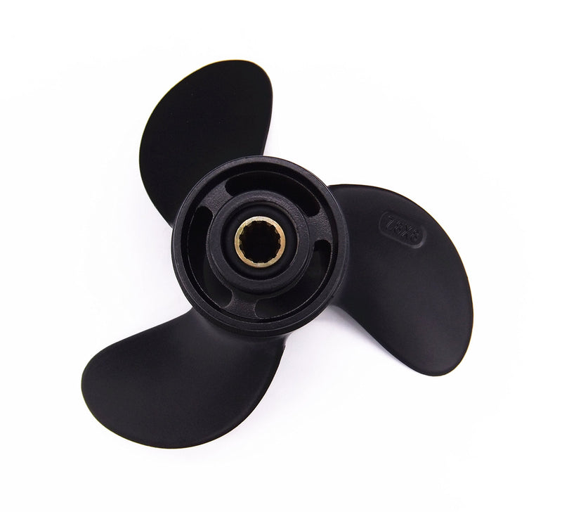 SouthMarine 7.8x8 Aluminium Alloy Propeller for Tohatsu for Nissan 3R1-W64516-0 3R1W645160M 3R1-B64516-1 3R1B645161M for Mercury Mariner 48-812950A02 for Evinrude Johnson OMC BRP 0766541 4HP 5HP 6HP