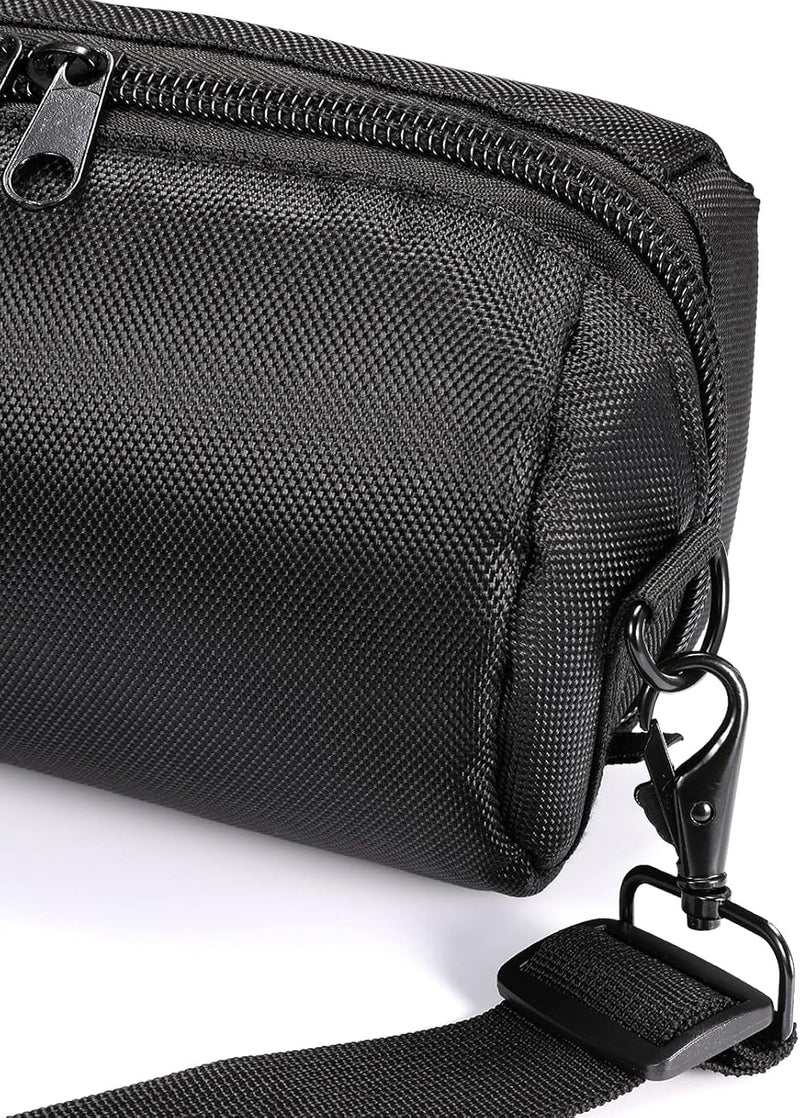 39in/100cm Tripod Carrying Case, Heavy Duty Nylon Bag with Shoulder Strap, Padded for Light Stand, Tripods, Monopods, Umbrellas, Softboxes, Boom Stand, Speaker Stands, Mic Stands 39"/100cm Handheld, Shoulder Carrying, Sloping Carrying Black