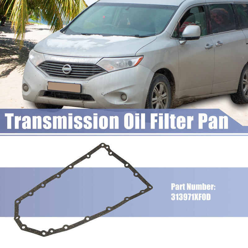 X AUTOHAUX JF011E RE0F10A Transmission Oil Pan Gasket for Nissan Murano 2015-2024 for Nissan Maxima 2016-2023 313971XF0D