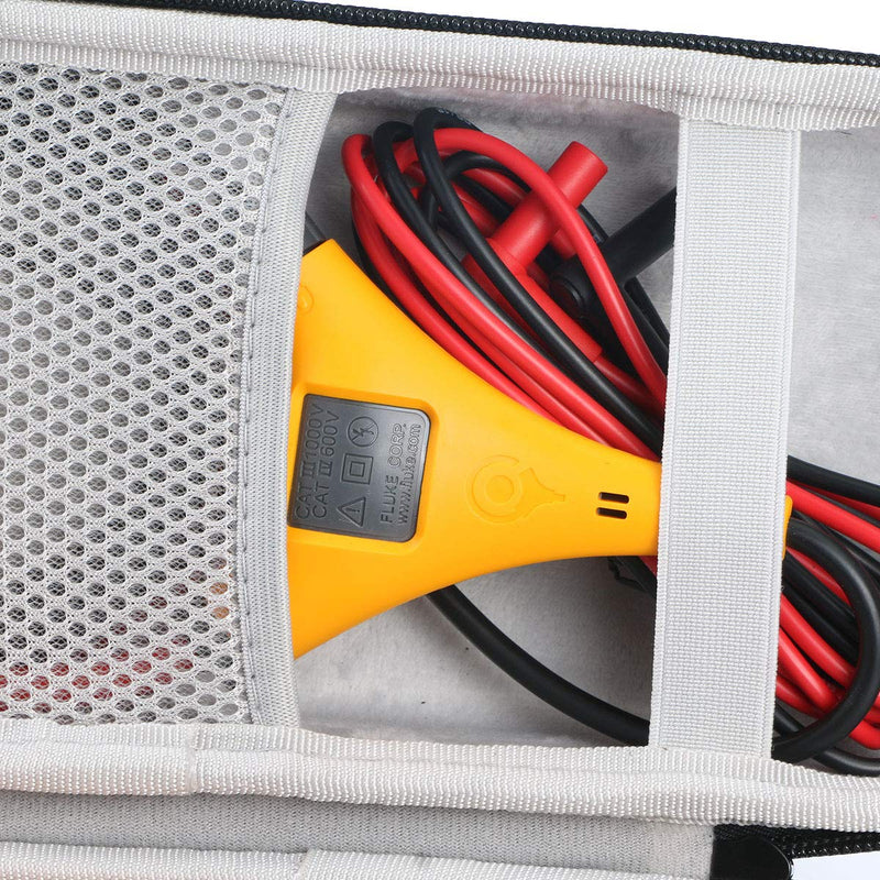 khanka Hard Travel Case Replacement for Fluke 376/374/ 375FC 1000A Ac/Dc Trms Wireless Clamp W/Iflex