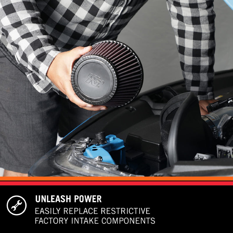 K&N Vent Air Filter/Breather: High Performance, Premium, Washable, Replacement Engine Filter: Flange Diameter: 0.75 in, Filter Height: 1.125 in, Flange Length: 0.4375 in, Shape: Breather, 62-1560