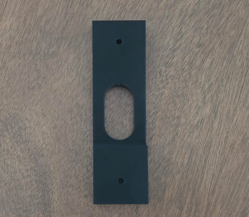 Vinyl Siding Mounting Bracket Compatible with Ring Battery Doorbell (Newest Retinal Models) Battery Doorbell 2K, Plus 2K & Pro 4K 3D Printed (4" Standard Vinyl Siding)